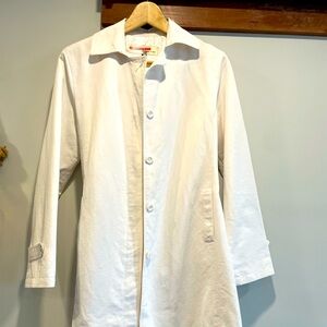 Vintage Prada White trench - XL (fits like a M/L)
